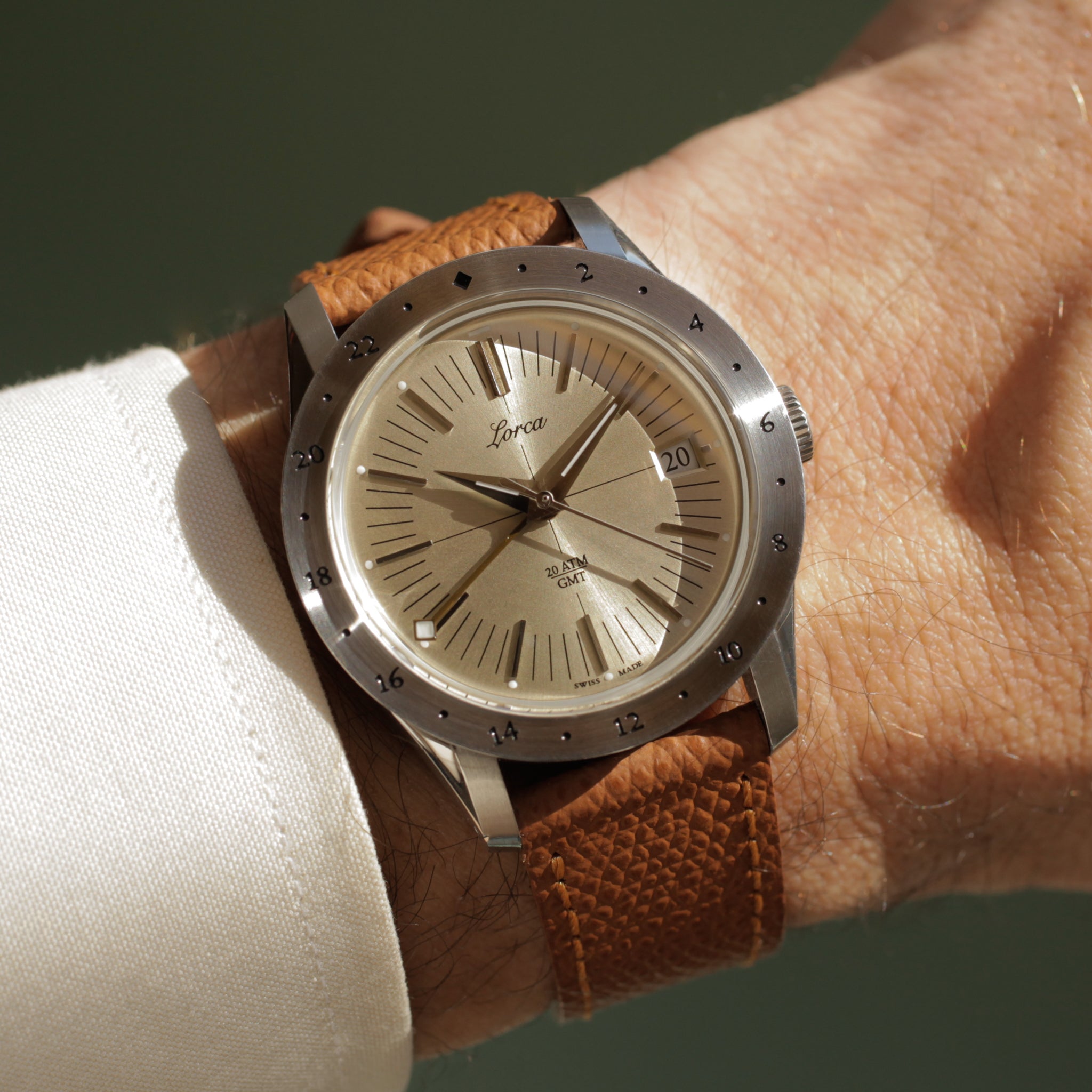 GRAINED CALF STRAP | COGNAC – Lorca Watches