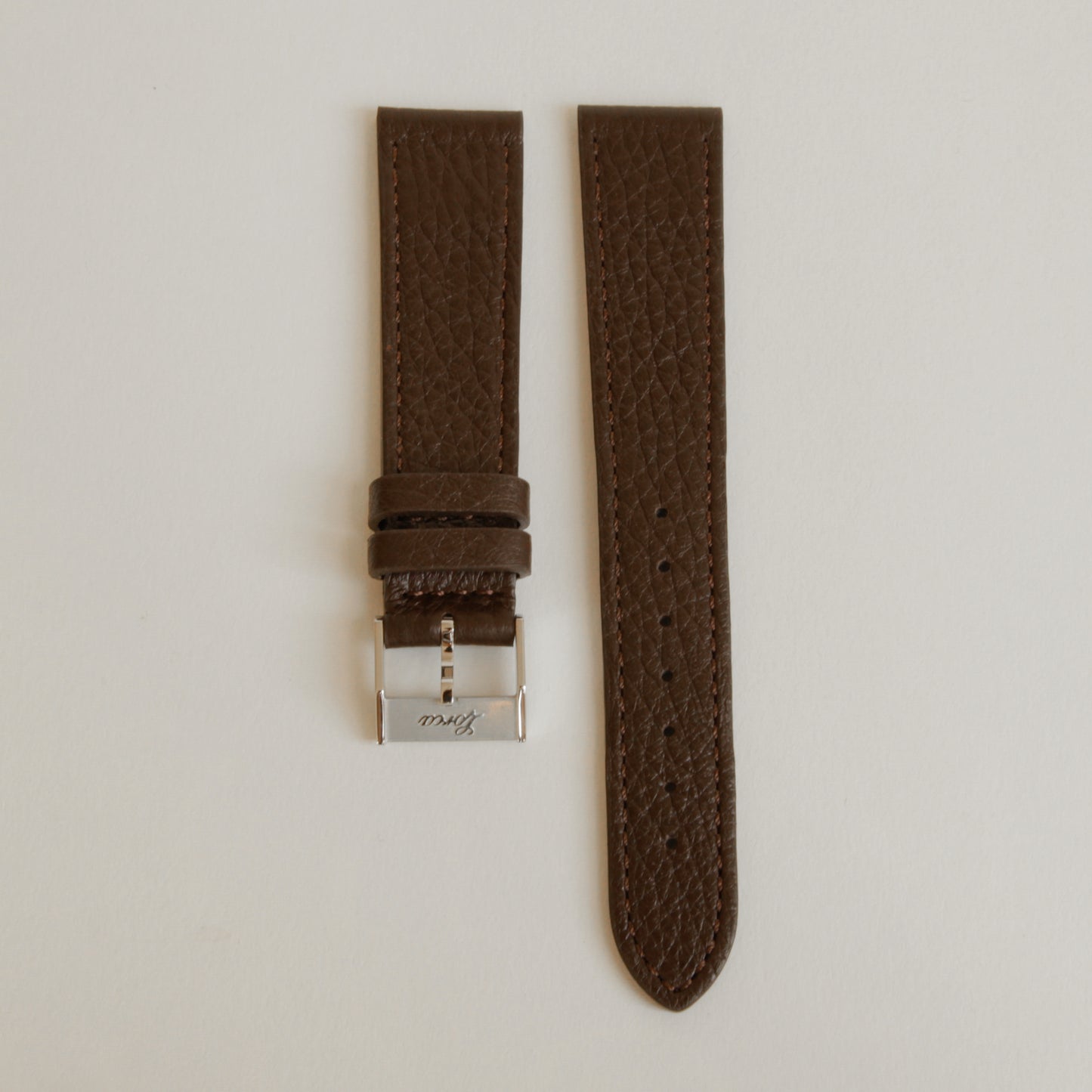 DEERSKIN STRAP | DARK BROWN