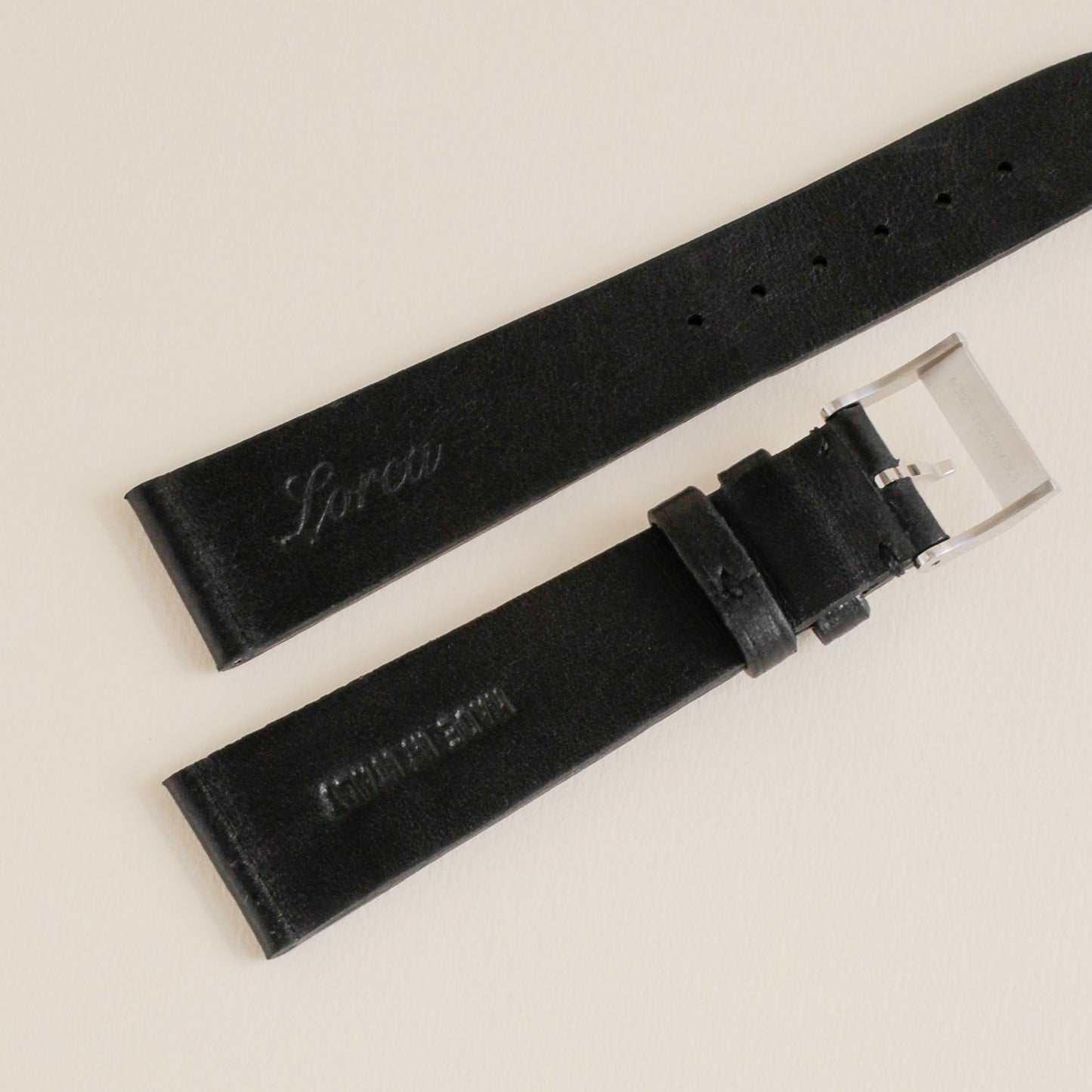 DEERSKIN STRAP | BLACK